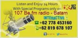 Radio BE 107.0 FM Batam