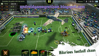 e casual yang sangat cocok di jadikan sebagai hiburan FootLOL: Crazy Soccer! Action Football game mod apk