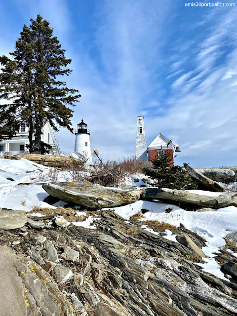 Pemaquid Point Lighthouse Park en Bristol, Maine