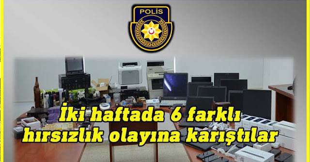 Serial thief and friend caught with several stolen electronic devices in Kyrenia