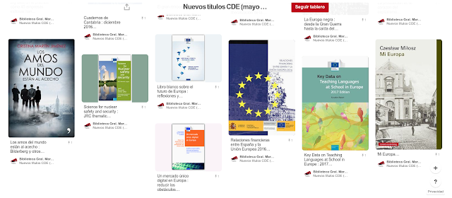 Nuevos títulos CDE (mayo 2017)