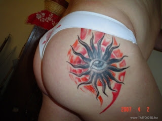 New Sun Eye Tattoo