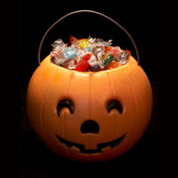 Halloween Pumpkin Filled with Candy, Source: FDA