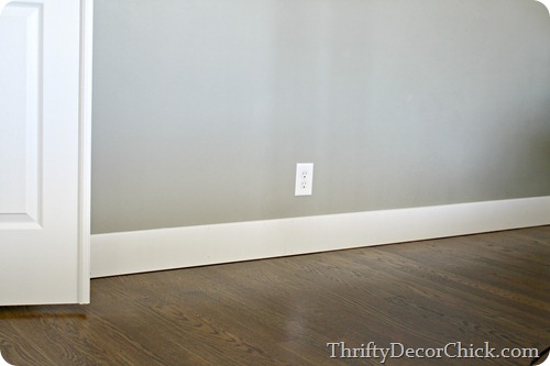 tall baseboards