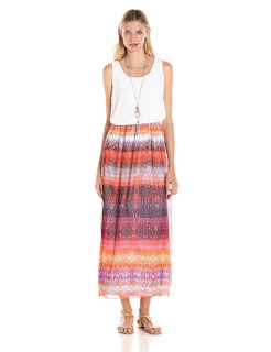 Combo maxi dress