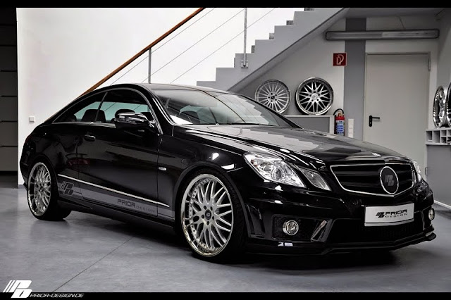  2011 Prior Mercedes Benz E Class Coupe Black Desire