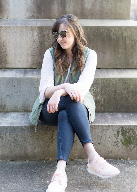 everyday emily blog pink sneakers greenville fashion lifestyle beauty blogger