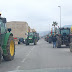 Cerca de 200 tractores toman las calles de Jumilla en una protesta lenta y pacífica