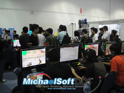 Michaelsoft DDS Diskless Solution , Cloud Computing , Diskless Cybercafe , Diskless System , Michaelsoft DDS display their Diskless Solution For Cybercafe in Event & Exhibition at Malaysia