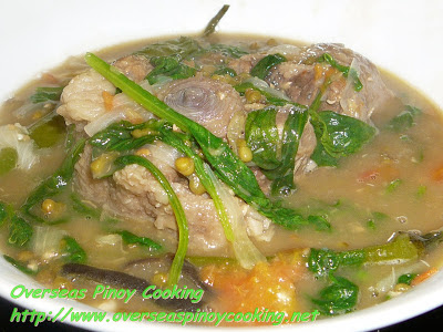 Mung beans with Oxtail