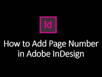 How to Add Page Numbers in Adobe InDesign 