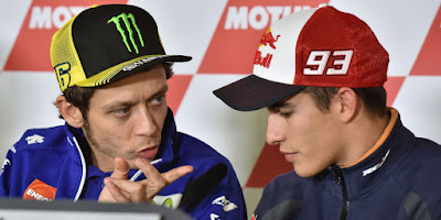 Rossi vs Marquez MotoGP Austria