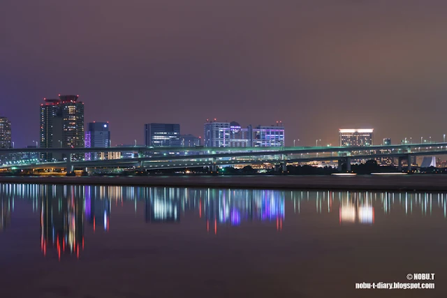 お台場の夜景～晴海ふ頭