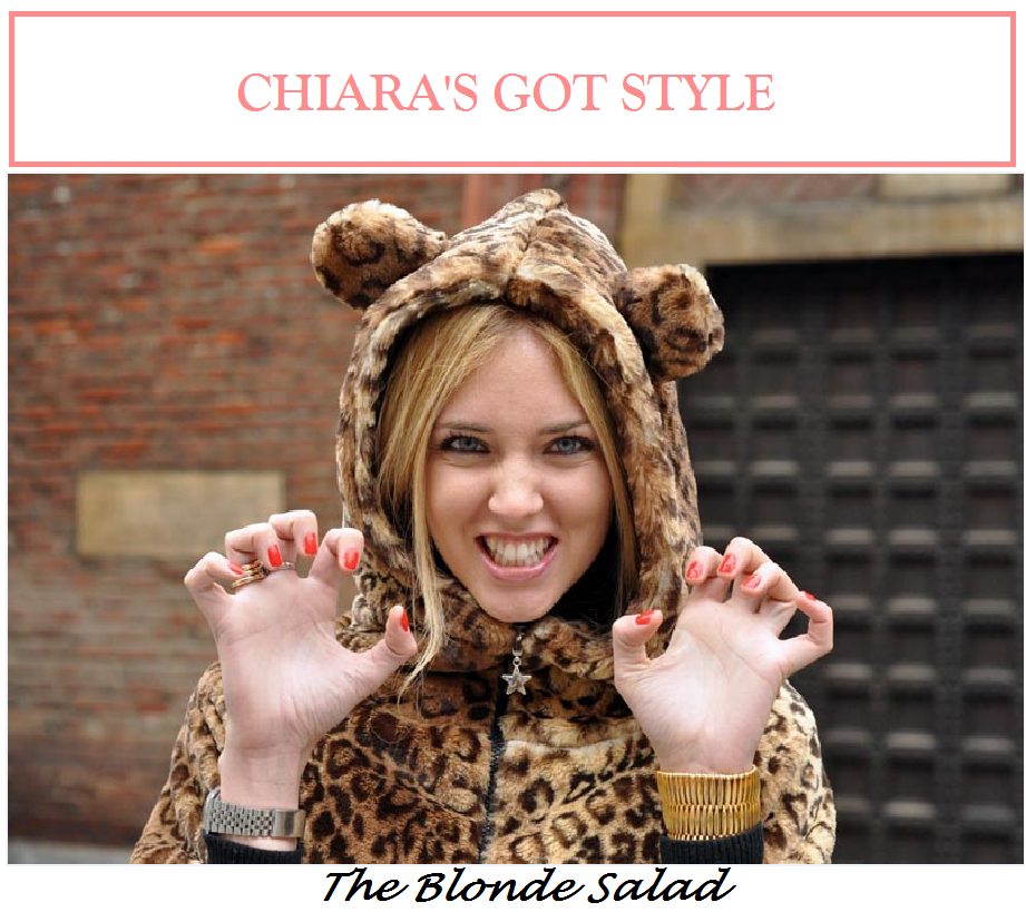 Chiara's got style...