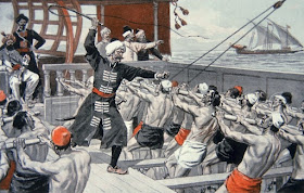 Σκλάβοι κωπηλάτες σε οθωμανικό πλοίο