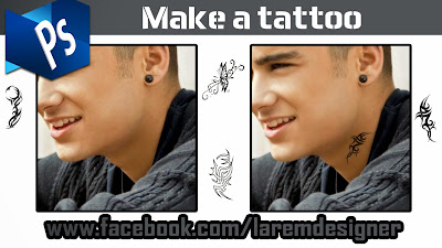 How to make a tattoo using Photoshop