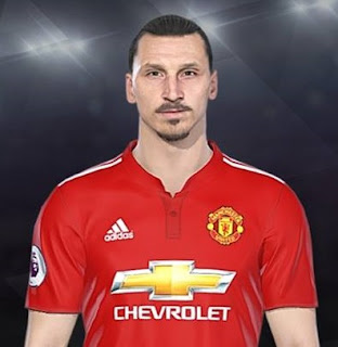 PES 2018 Faces Zlatan Ibrahimovic by Facemaker Ahmed El Shenawy