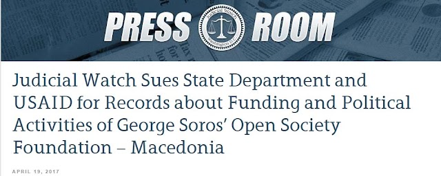 Soros in Mazedonien finanziert - State Department und USAID angeklagt
