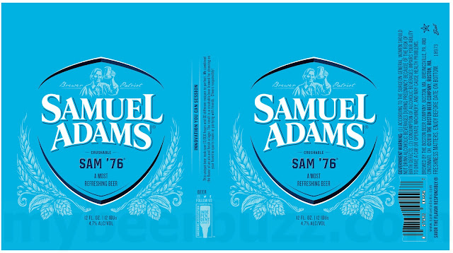 Samuel Adams Updating Sam ‘76 Cans