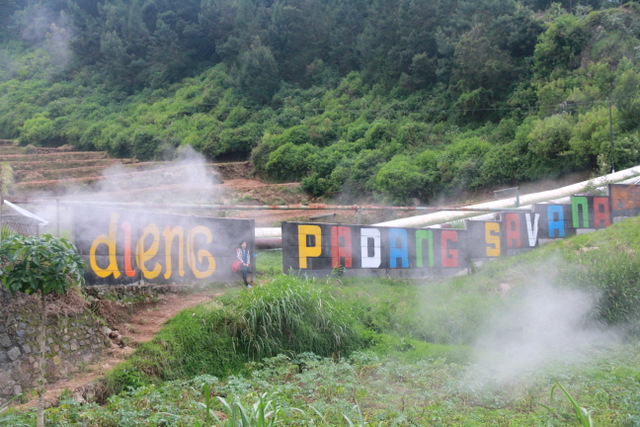 padang savana dieng