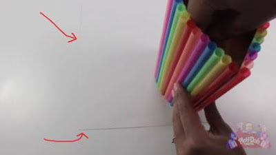 Lengkap Cara  Membuat  Tempat Pensil dari  Sedotan Beserta 