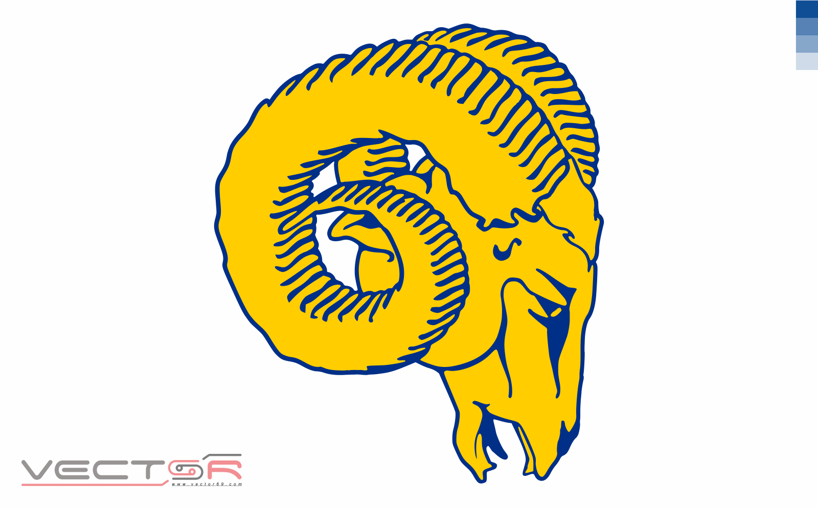 Los Angeles Rams (1981-1983) Logo - Download Vector File Encapsulated PostScript (.EPS)