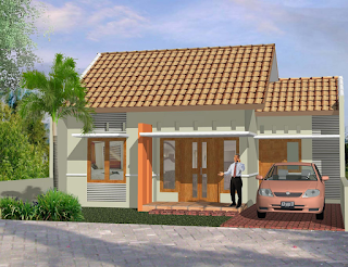 Model Tiang Rumah Minimalis tipe 21