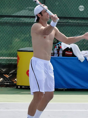 Fernando Gonzalez Shirtless Cincinnati Open 2009