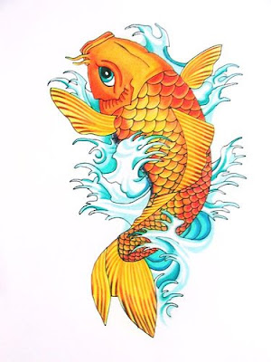 KOI TATTOO Probably surprising to many westerners is the large of amount 