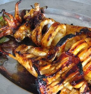 Resep Cumi Bakar Pedas