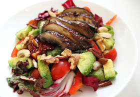 Portobello Chickpea Salad