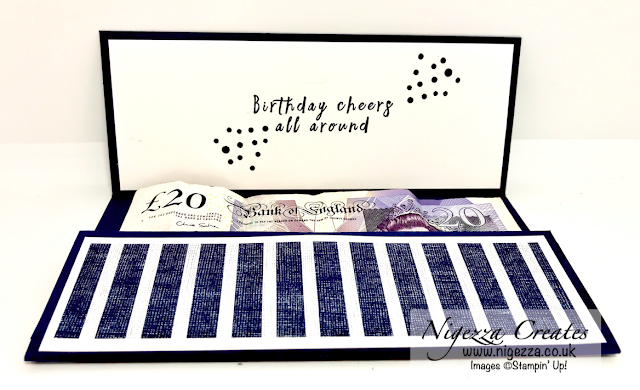 Nigezza Creates with Stampin Up Come Sail Away making a Masculine Money Gift Wallet