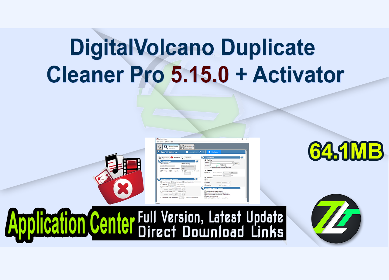 DigitalVolcano Duplicate Cleaner Pro 5.15.0 + Activator