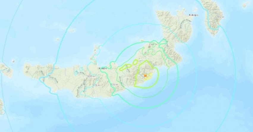 Terremoto de Magnitud 7.0 y Alerta de Tsunami en Papúa Nueva Guinea (Hoy Miércoles 10 Octubre 2018) Sismo Temblor EPICENTRO - Kimbe - Nueva Bretaña - USGS - www.earthquake.usgs.gov