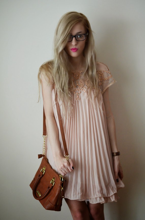 http://www.sheinside.com/Apricot-Short-Sleeve-Lace-Pleated-Chiffon-Dress-p-112684-cat-1727.html