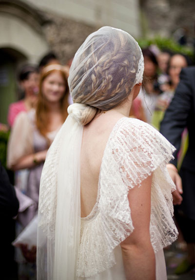 French wedding veil
