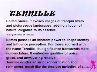 ▷ meaning of the name TENNILLE