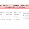 Contoh Contoh Kata Majmuk