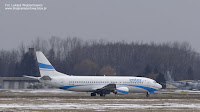 Boeing 737-4Q8 nr SP-ENB, Enter Air, Kraków Airport