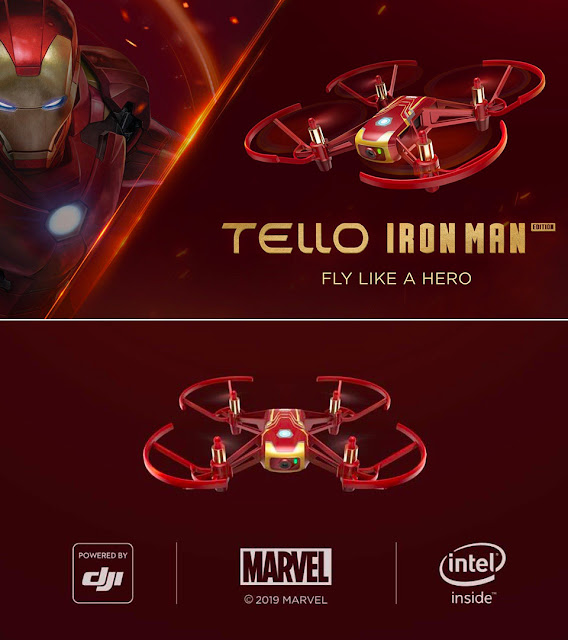 Dji Ryze Tello Iron Man