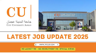Careers at City University Ajman | Explore Job Opportunities & Build Your Future