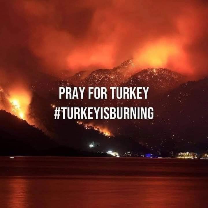 Fires all over Turkey