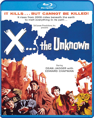 Cover art for Scream Factory's X... THE UKNOWN Blu-ray Release!