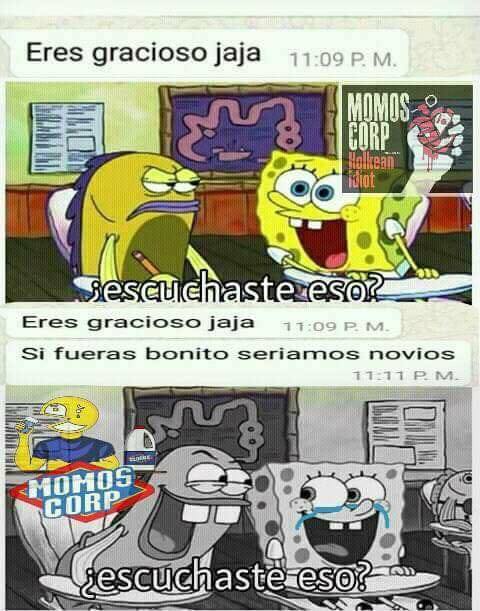 Escuchaste eso xdxd