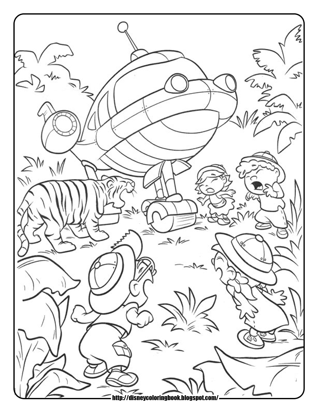 Little Einsteins Coloring Pages