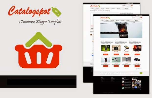 Catalogspot - Template Blogspot bán hàng tích hợp thanh toán