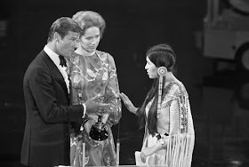 At the 1973 Academy Awards ceremony