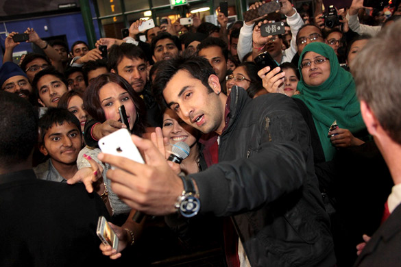 Ranbir Kapoor promotes Barfi in United Kingdom (U.K.)