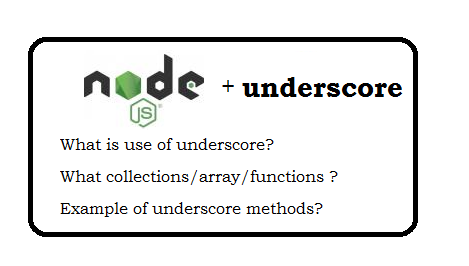 node js underscore tutorial with examples