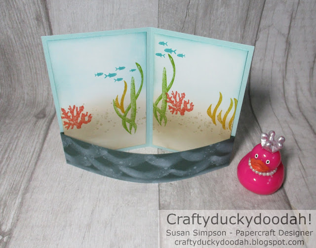 Craftyduckydoodah, Whale Done, Stampin' Up, Stamping INKspirations Blog Hop,